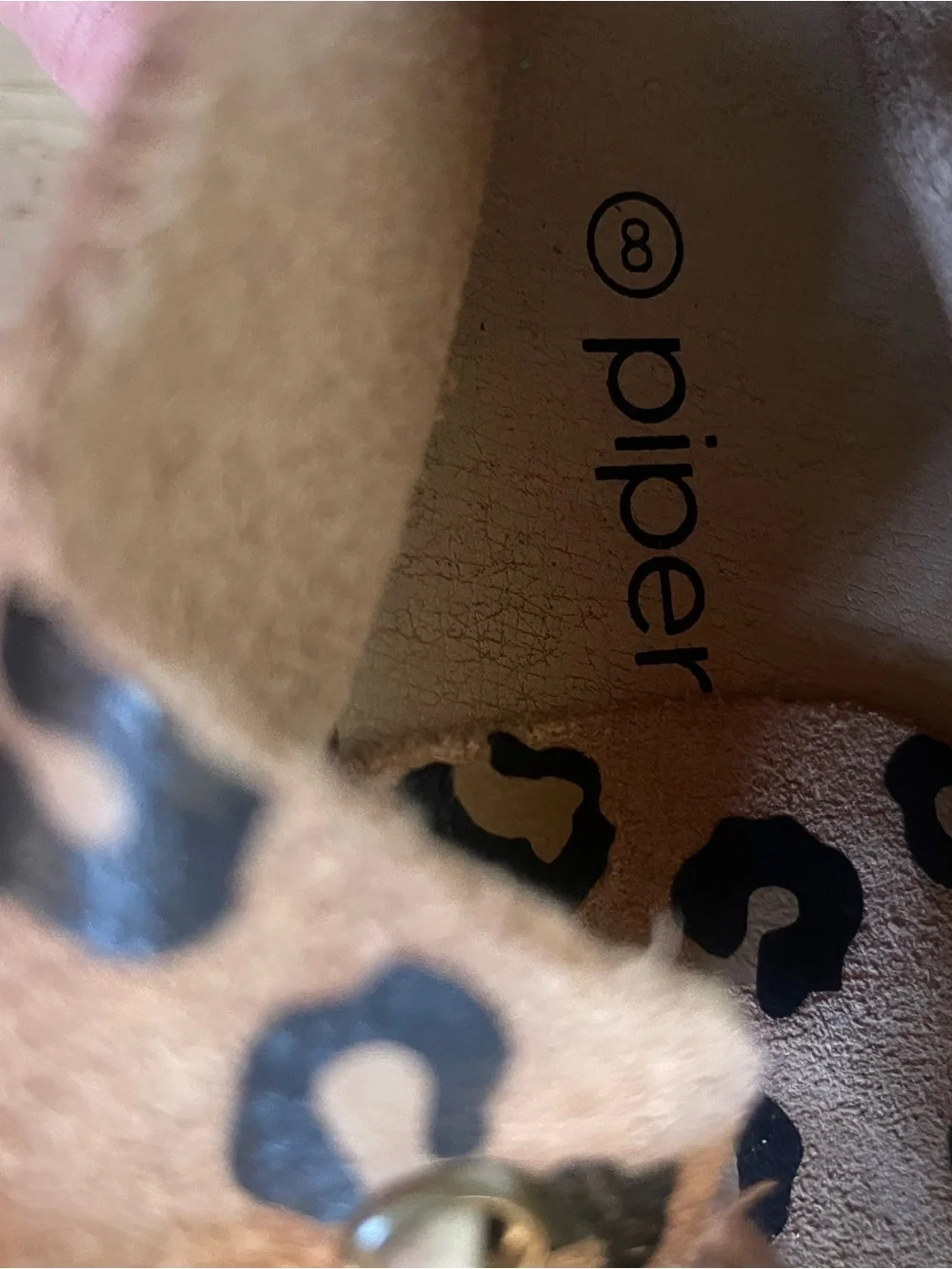 Piper Finn Toddler Leather Shoes Size 8